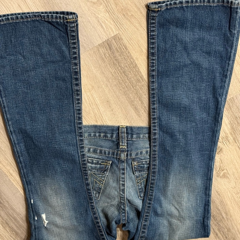 True Religion Boys Size 14 Billy Bootcut Distressed Jeans NWT - Picture 8 of 10